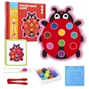 Clip Beads Color Classification Matching Toy Children Logic Concentration Fine Motor Training Game Montessori Educational Toys 1