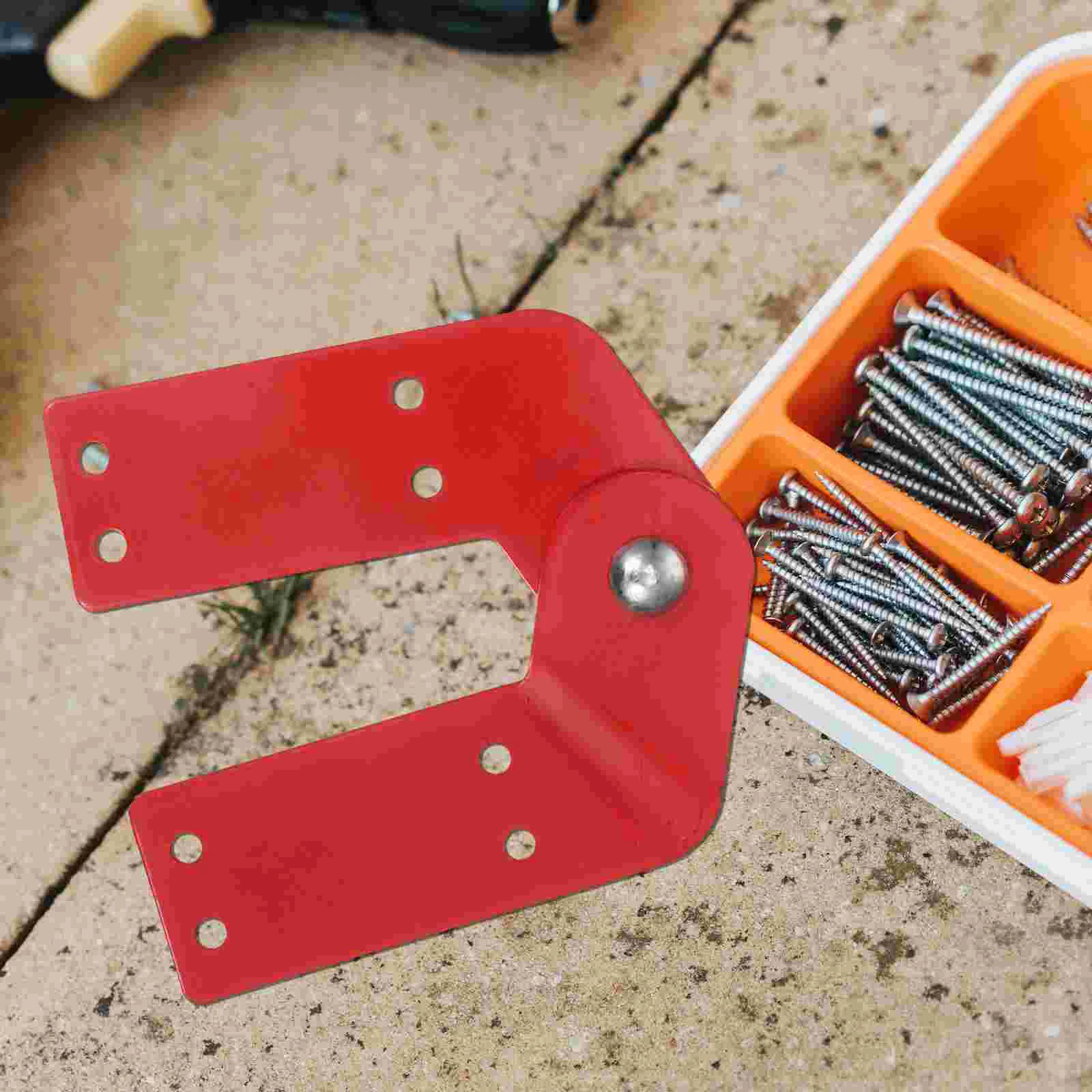 2 Pcs Kit Universal Ladder Accessories Replacement Hinges Attic Attachment Galvanized Steel Step Ladder Parts Engineering
