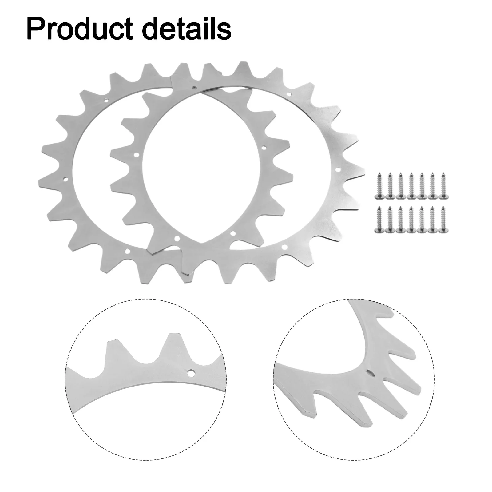 Stainless Steel Anti Skid Nail Wheels Designed For Ecovacs Goat Robotic Lawnmower Enhancing Traction And Control