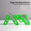 Edge Banding Trimmer Veneer Edge Cutter Tool Veneer Edge Trimmer with Retractable Blade Woodworking Cutter Manual Trimming Tool 6