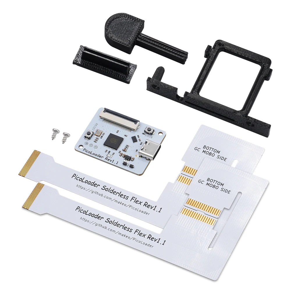 Solderless Rev1.1 PicoLoader Flex Cable Based On Pi Pico RP2040 Support SD2SP2 GC2SD SDGecko For GameCube NGC Console 2