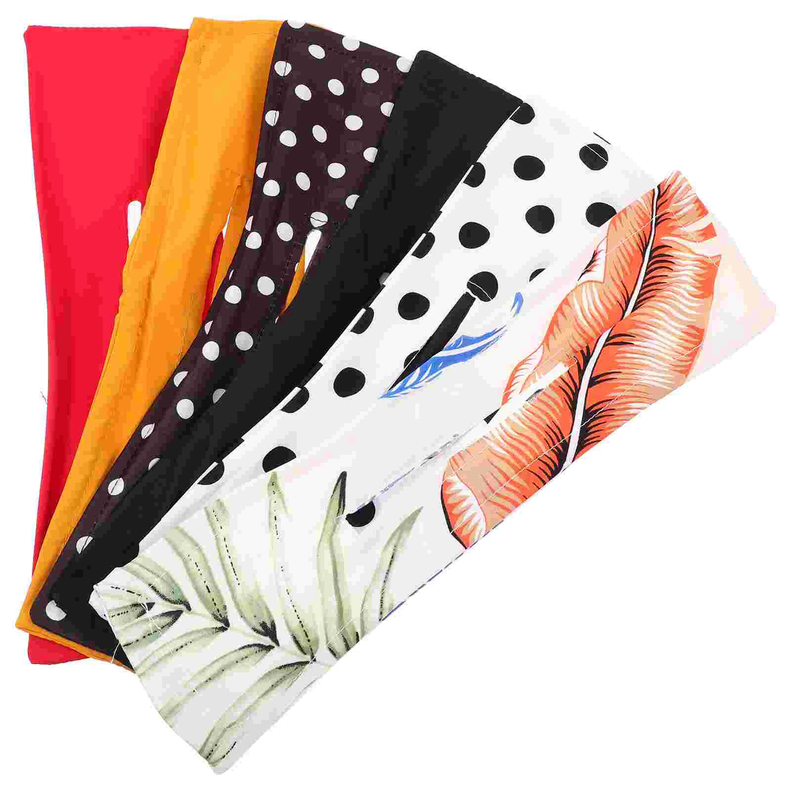 

6 Pcs Swivel Headband Girl Hairband Ribbons Bun Twisters Woman Bow Tie Headwear Women Headbands