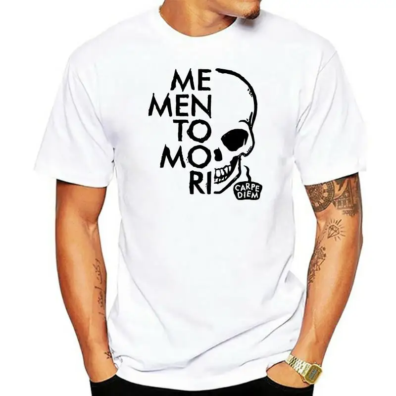 Maglietta Meme Camicie: Memento Mori Carpe Diem T-Shirt
