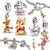 The Disney Winnie the Pooh Tigger Charms S925 Beads Fit Bracelet Sterling Silver DIY Jewelry Kids Women With Original Brand Logo 1