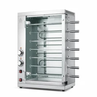 Commercial Electric Rotisserie Oven Business Application Stainless Steel Chicken Rotisserie Machine 1