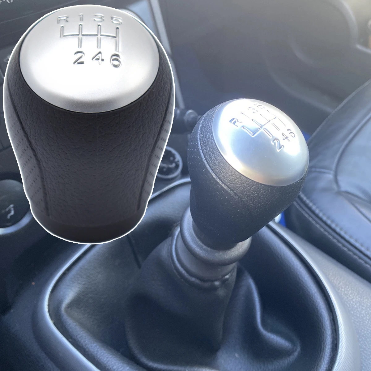 6RGearShiftKnobForNissanJukeF15QashqaiJ10DualisXTrail