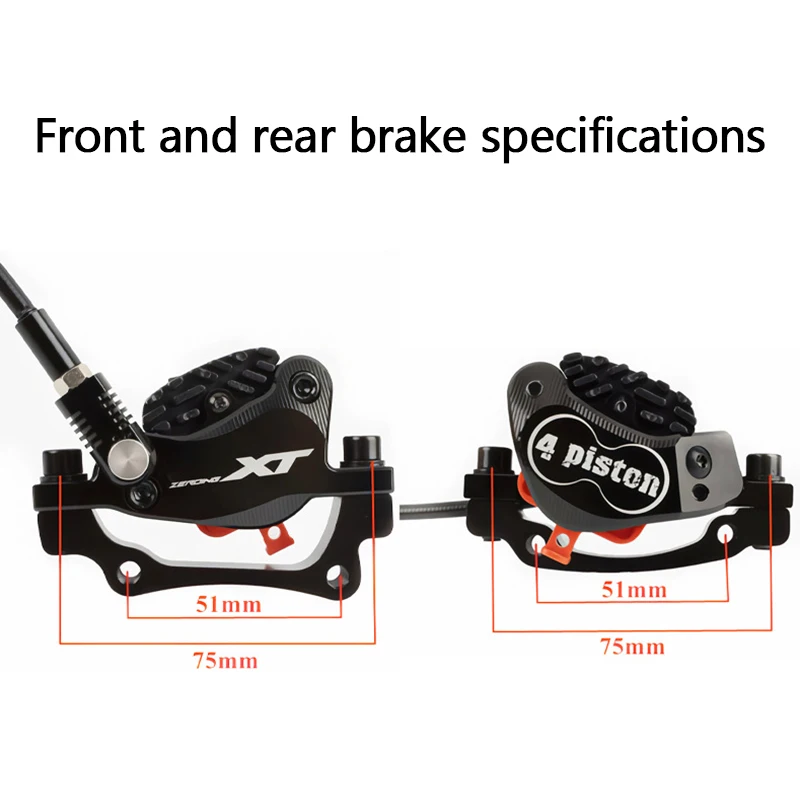 Front Brake Caliper Changing Disc Brake Pads On Mountain Bike