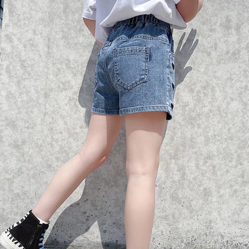 Kids Shorts Trousers Girls Summer Denim Clothing