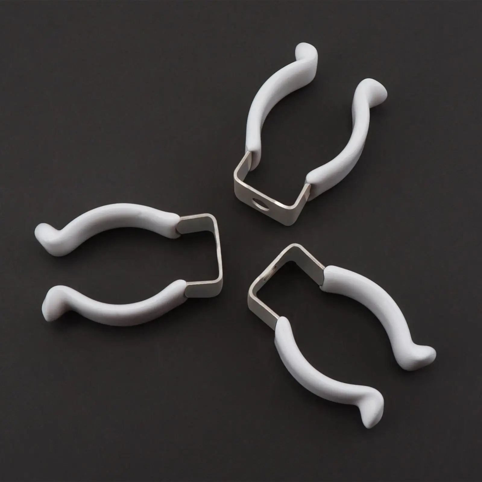 10 Pezzi Clip A U Per Tubi - Supporto Per Lampade Fluorescenti T8, In Acciaio Zincato, Diametro 35-40 Mm - Foto 7