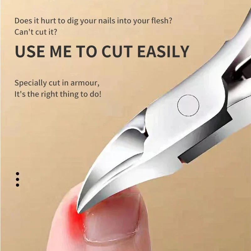 Toe Nail Clippers Stainless Steel Eagle Nose Pliers Nail Correction Pliers Inward Toe Keratin Scissors Edge Trimmer toe nail clipper nail clippers