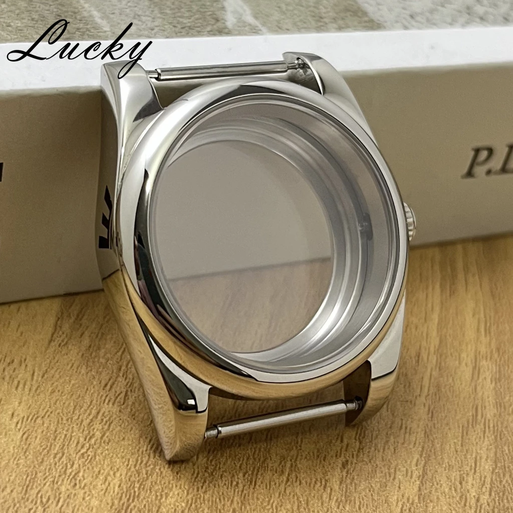 Round Edge Watch Case in 904L Stainless Steel with Sapphire Crystal - Premium Accessories