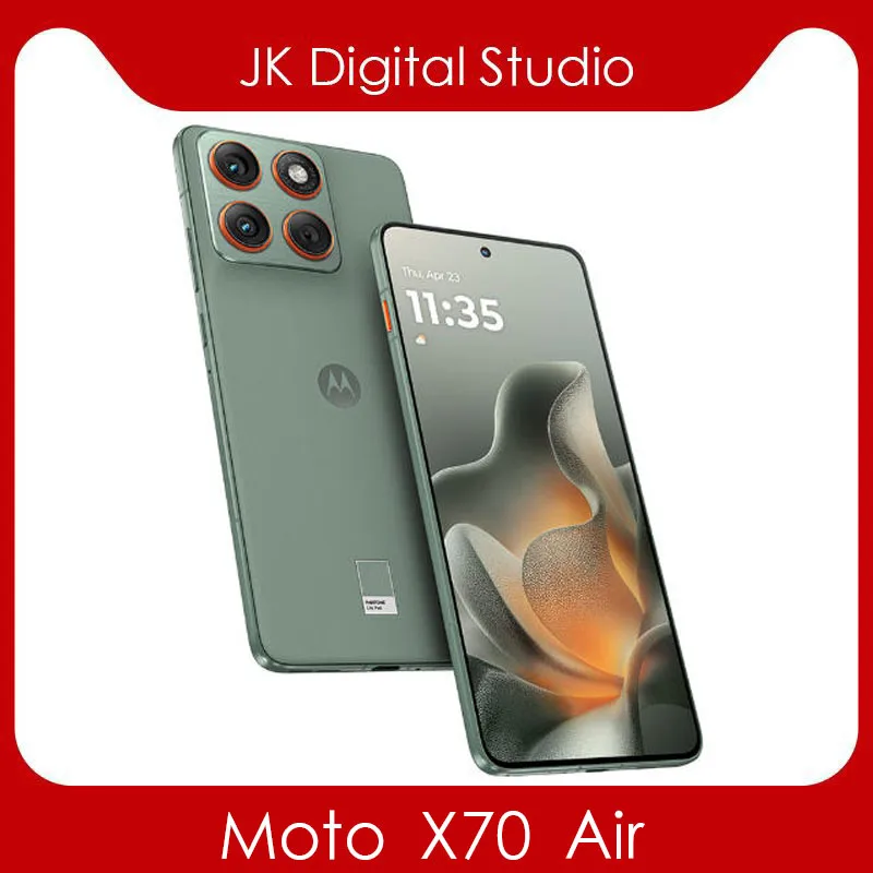 China Version Moto X70 Air 6.7inch LED 2712X1220P Snapdragon7 50MP