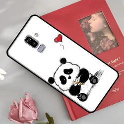 Adorable Panda Protective Phone Case for J8 2018 - J810 (AAA4870)