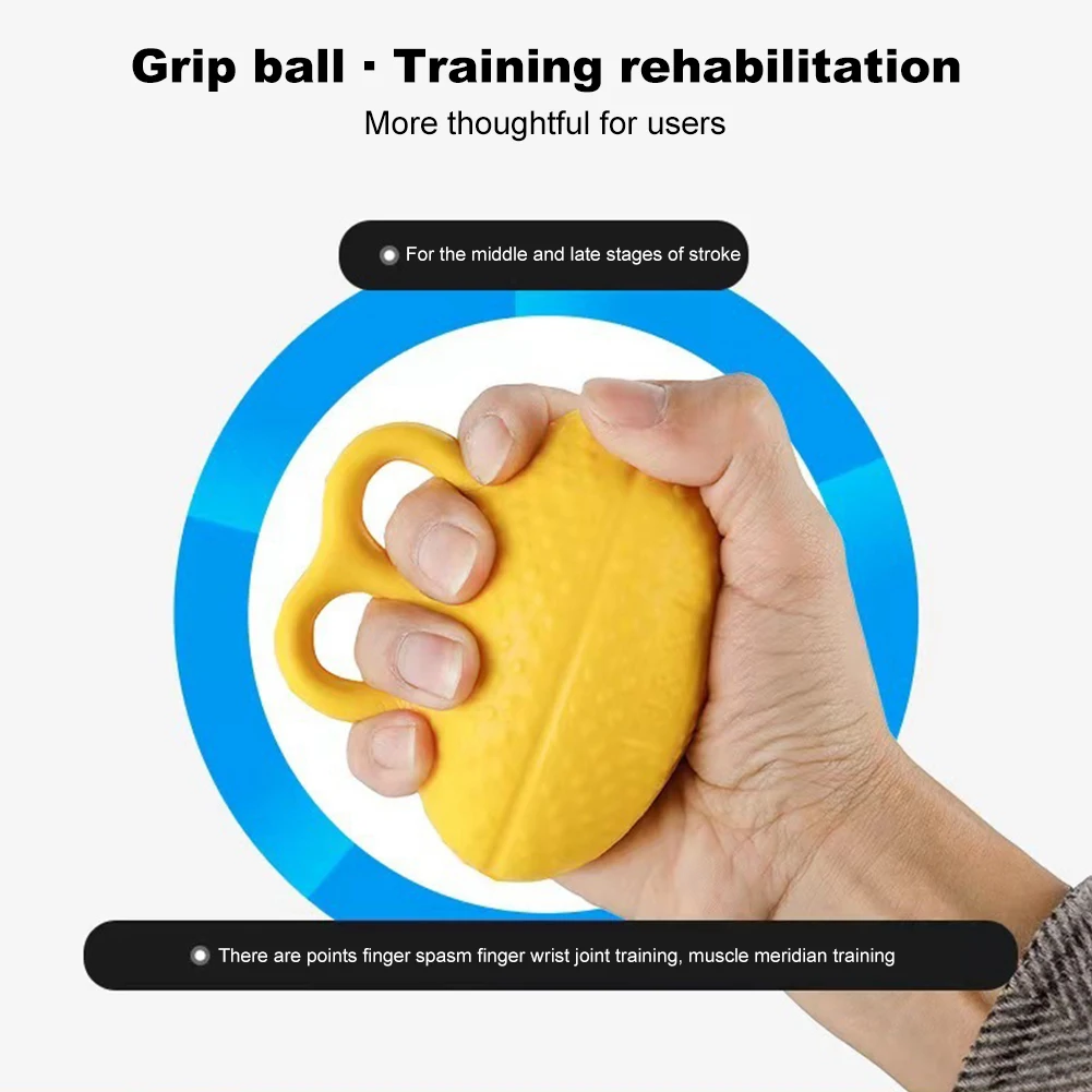 Finger Power Training Ball Improve Flexibility Elderly Exercise Ball Stress Relief Hand Finger Strength for Rehabilitation