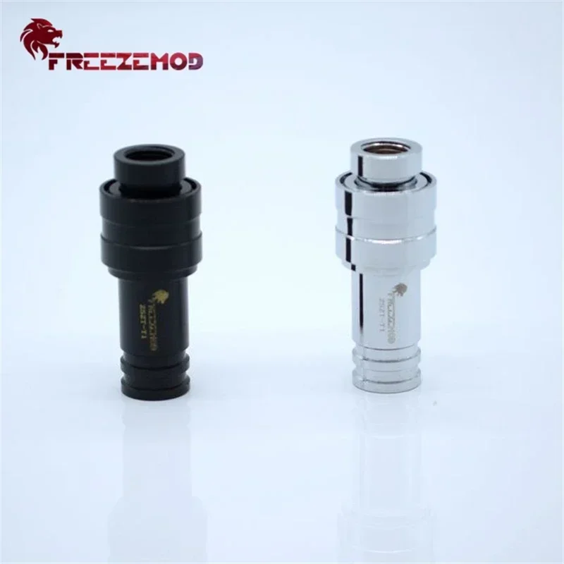 Zemod-computador pc Water Cooler Fitting Stop Adapter Copper Fitting Dupla Fêmea Dois Lados Fechados Fora da Água Zszt-t1 Zszt-t1 - Imagem 4