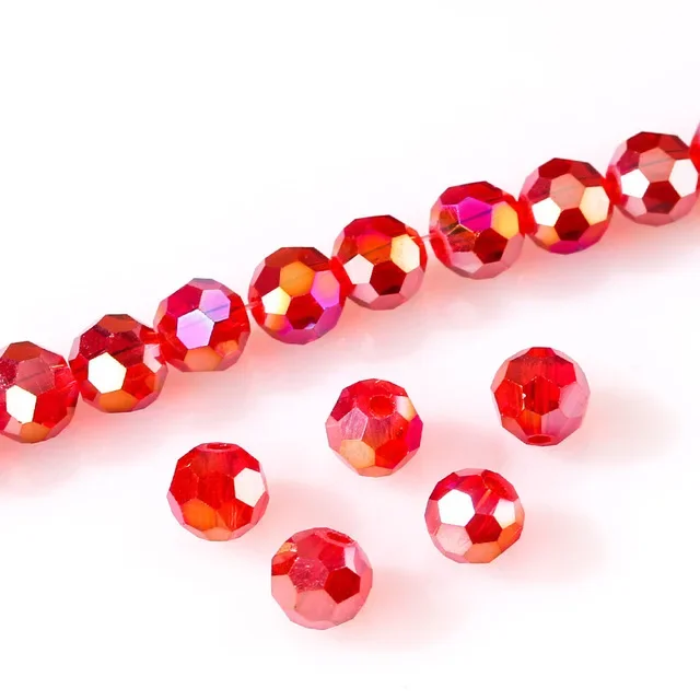 Czech Black Glass Round Beads for Jewelry Making - 3/4/6/8mm Spacer Beads Wholesale
