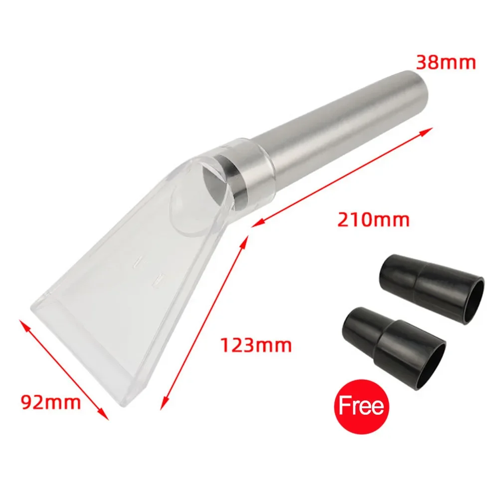 Swivel Head Transparent Floor & Carpet Cleaner Nozzle – Household Cleaning Tool
