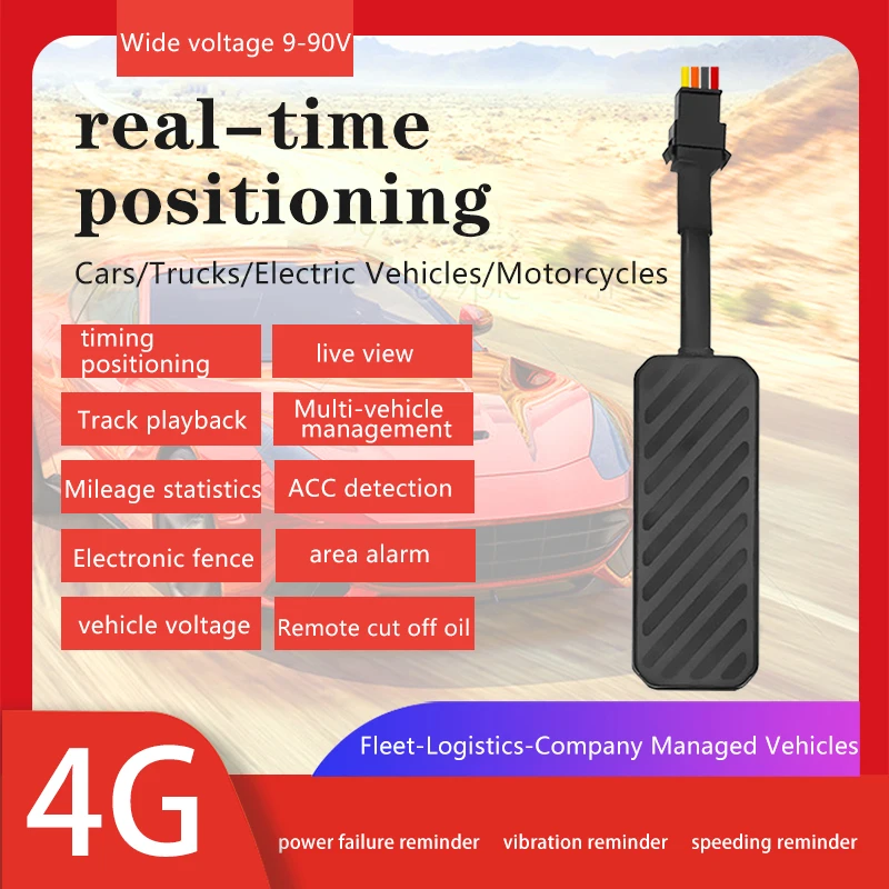 Builtin Battery GSM Southeast Asia GPS tracker 4G device for Car Motorcycle Vehicle Remote Control Free Web APP Tracker gps tracker,car tracker