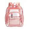 Transparent Backpack Adjustable Shoulder Strap Waterproof Heavy-Duty Large PVC See Through Backpack Women Men School Bag 1