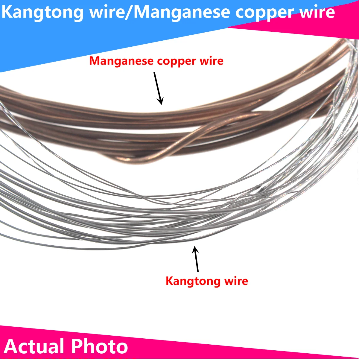 1M Resistance wire sampling Constantan Manganese copper 0.4mm 0.5 0.6 0.8 1.0 1.2 1.5 1.8 2.0 2.5