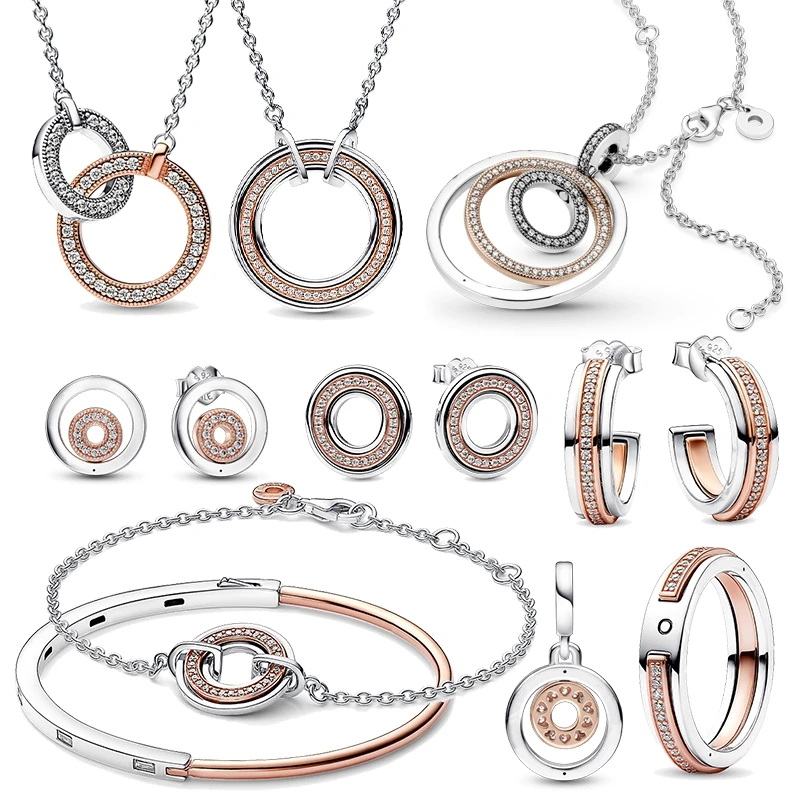 

Комплект из кольца, серёг и браслета, из серебра 925 пробы