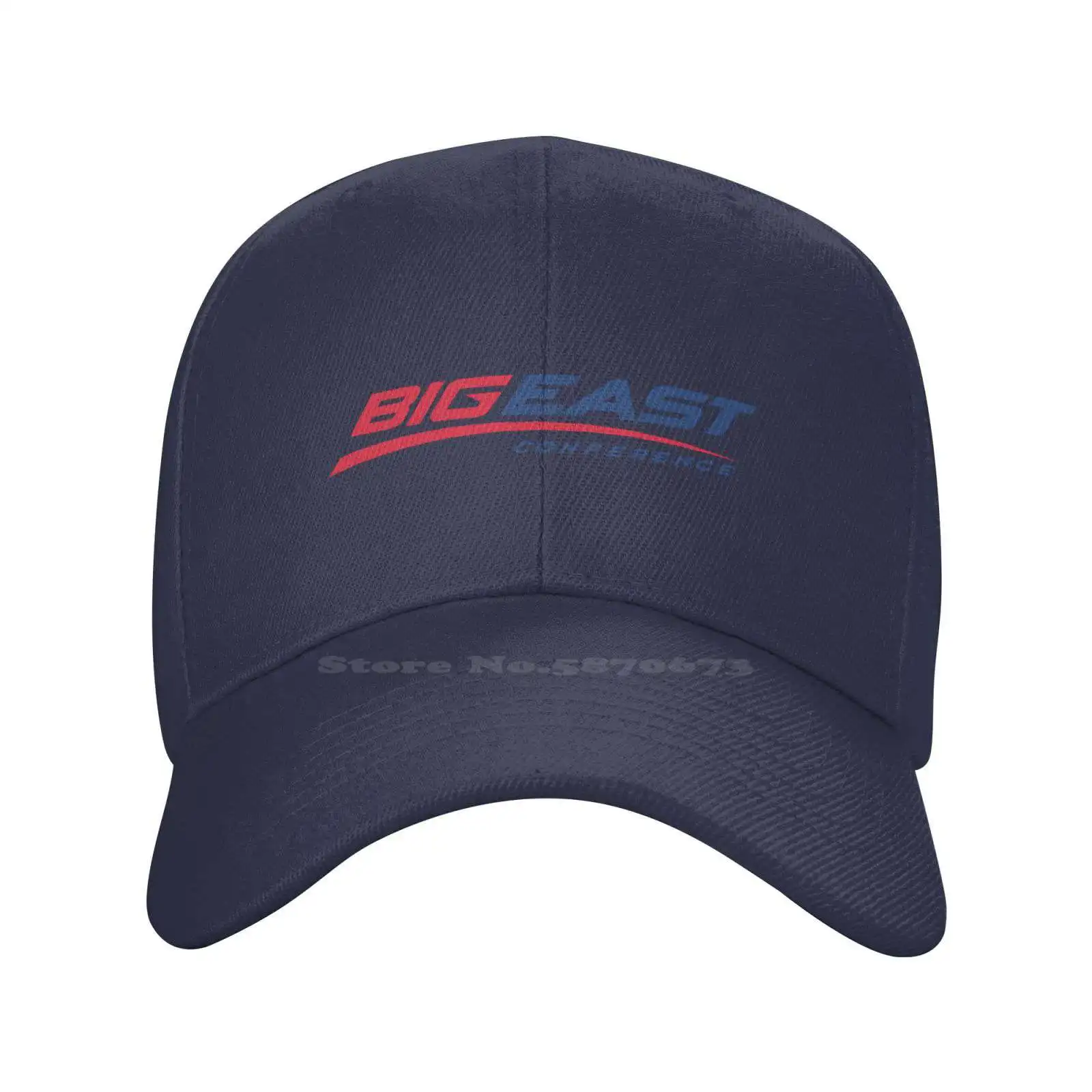 

Big East Conference Logo Print Graphic Casual Denim cap Knitted hat Baseball cap