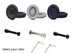 Premium Replacement Headband and Earpad for Wireless Bluetooth Headphones (2 items Package)