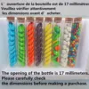 Wishing Glass Bottle 48 PCS 22*100mm Wedding Glass Tube Cork Stopper Mini Decorative Small DIY Jars Vials Tiny glass Bottles 2