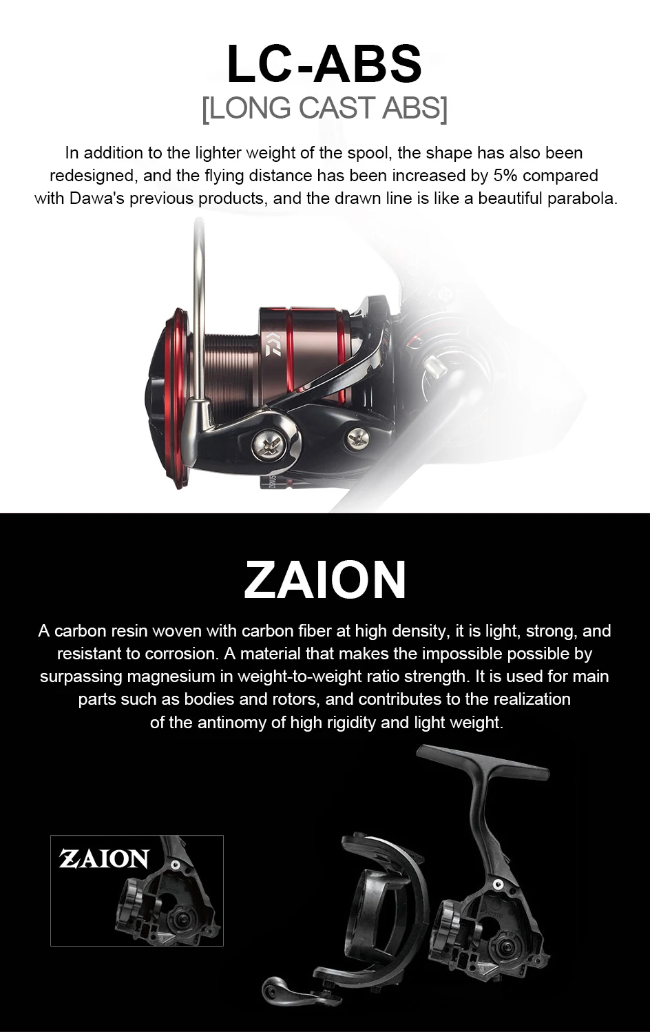 2019 Daiwa CYGNUS LBD Spinning Fishing Reel 5BB BITURBO Handbrake