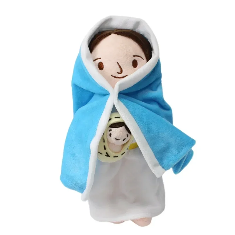 Cartoon Arab Doll Jesus Virgin Mary Soft Plush Toy Cute Cartoon Donkey Cloth Doll Children's Birthday Christmas Gifts 3