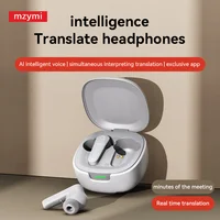  mzymi A98 AI Intelligent Translation Wireless Earbuds Bluetooth5.4 Earphones Noise Cancelling In-Ear Multi-Language Headset 2