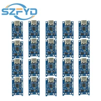 1-100pcs TP4056 1A Lithium Battery Charging Board Module 18650 TYPE-C USB Interface Charging Protection Two-in-one