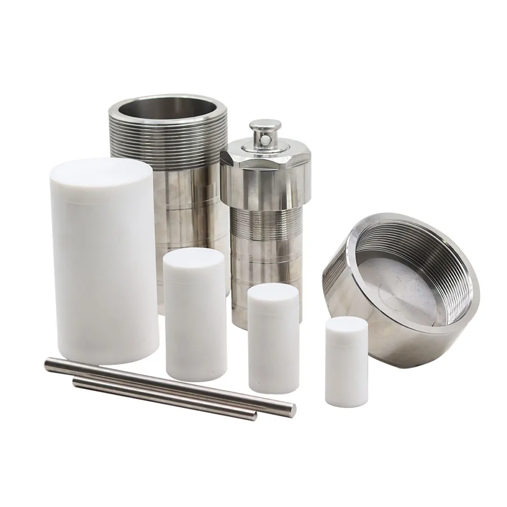 

25ml/50ml/100ml Hydrothermal Autoclave Reactor, 304 Stainless Steel Polytetrafluoroethylene Lined For Lab Hydrothermal Process
