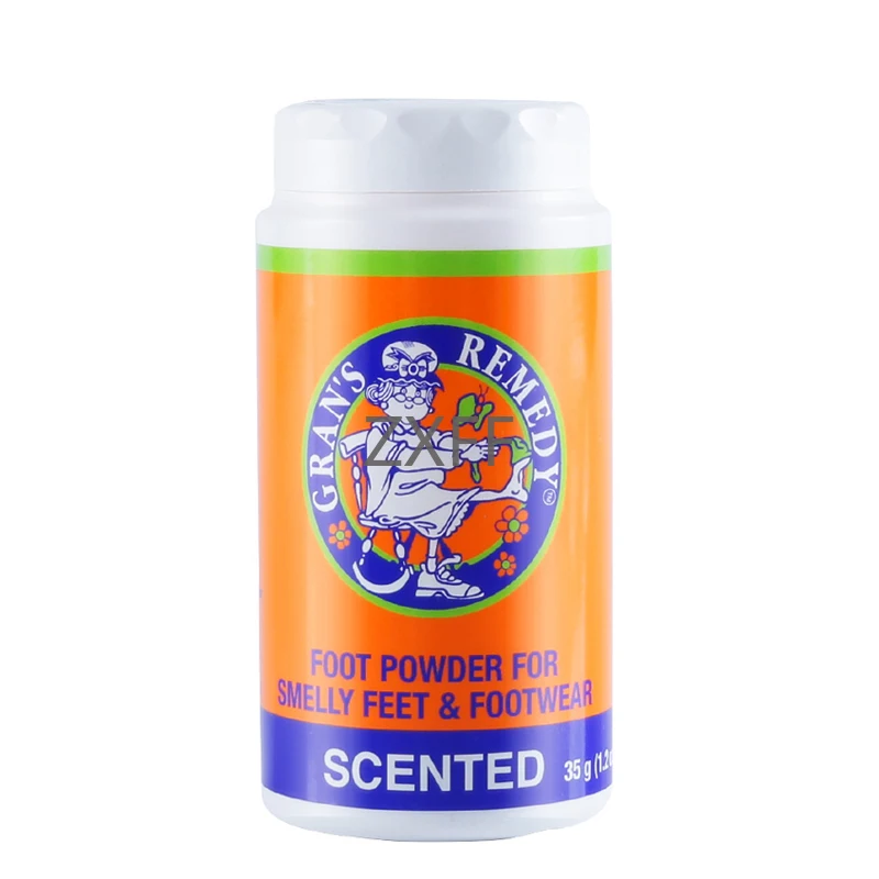 Original NewZealand Grans Remedy Original Cooling Scented Foot Care Powder Smelly Feet FOOTWEAR Treatment Foot Odour Control 35g foot care powder