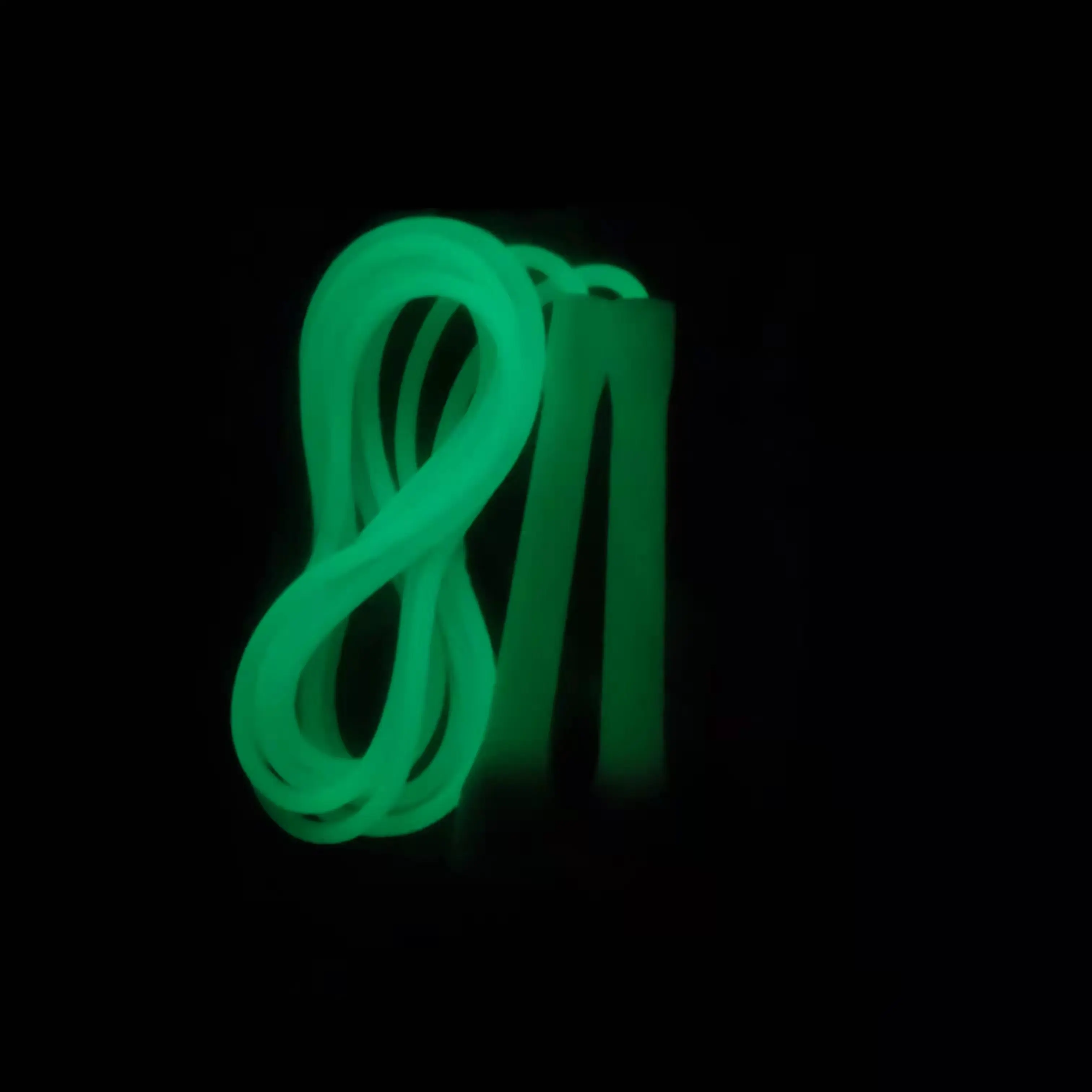 

Fluorescent rope pvc SKIP JUMP rope cc handle 2.9 meters 5mm speed rope green pink adult kids freestyle fitness hiit light up