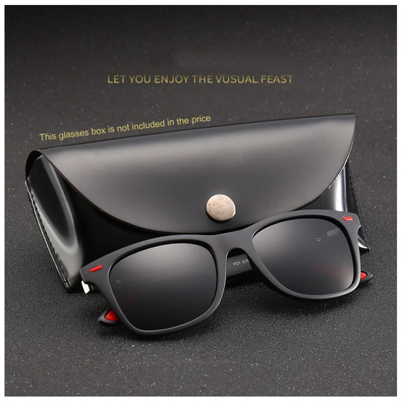 

Boys' Classic Casual Sports Sunglasses Fashion Personality Rice Nail Driving Fishing Outdoor Sunglasses