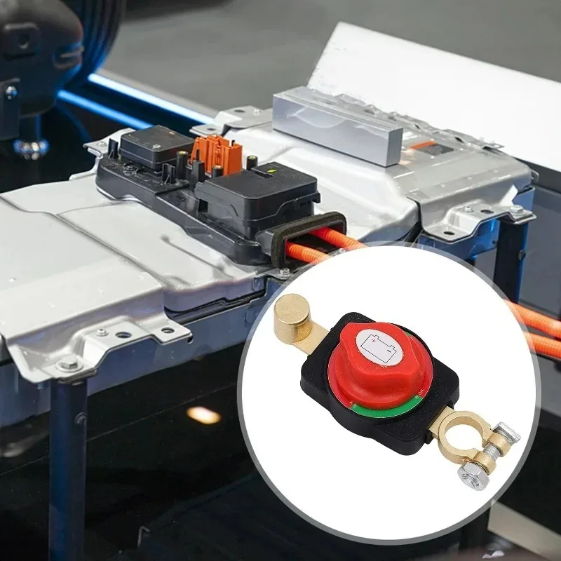 Auto Battery Disconnect Switch on/Off Battery Isolator Power Cut Master Isolator Circuit Breaker Parts for Car/Rv/Boat 12-48V