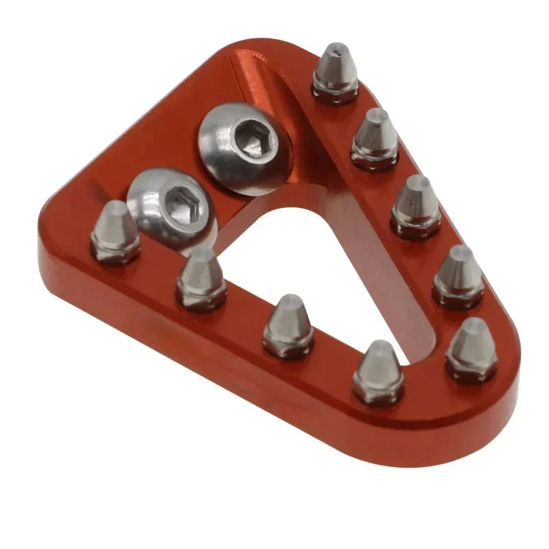 Puntale Pedale Del Freno Posteriore Arancio Maggiorato - Foto 7