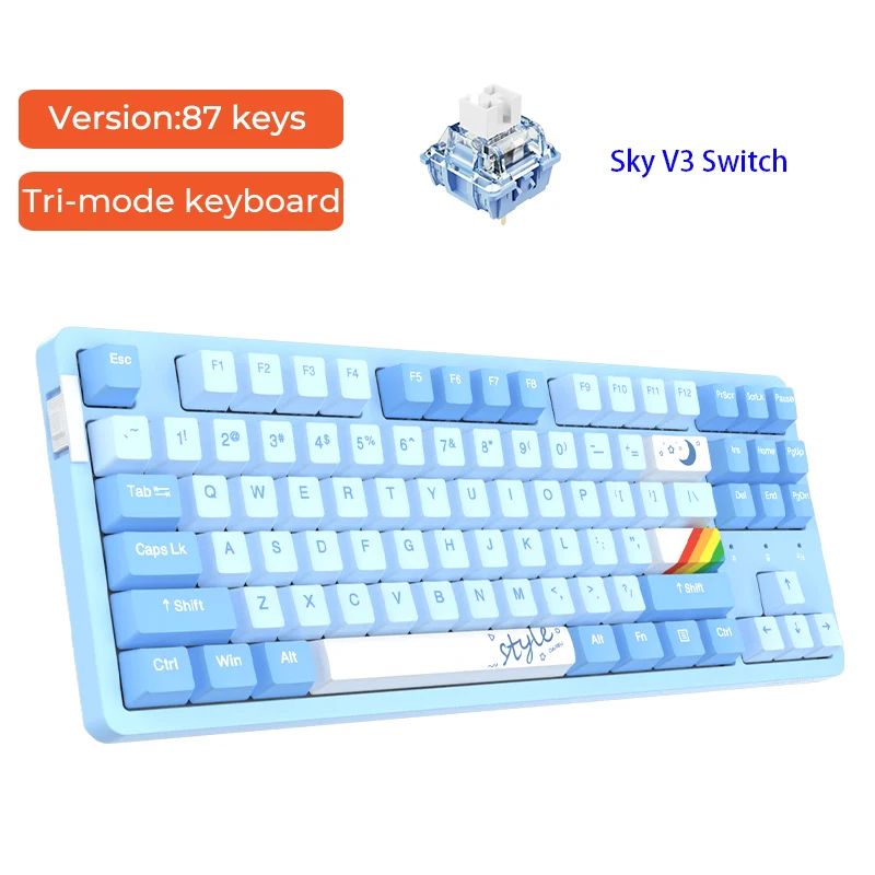 DAREU セラミックキーキャップ　123キーセット Dareu Ceramic Keycaps Set 123 Keys Enamel Surface Ceramic