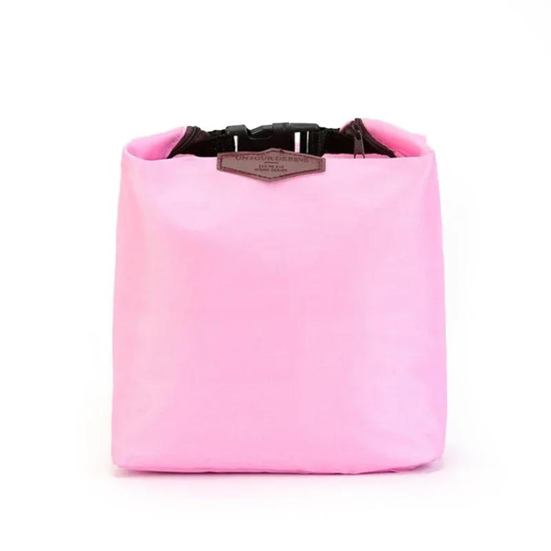 Portable Insulated Lunch Tote with Aluminum Foil Lining for Hot & Cold Food Storage