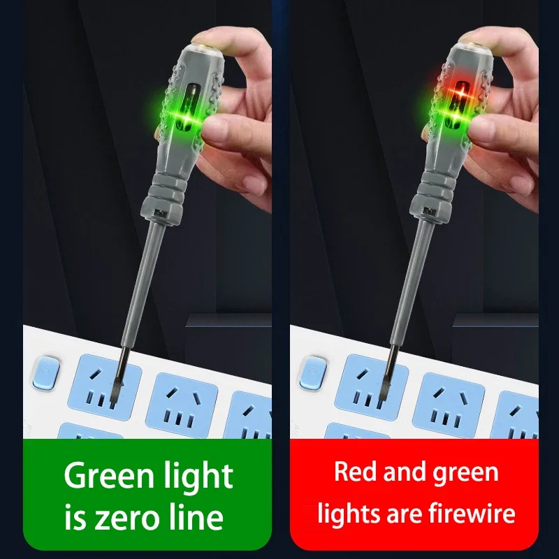 Intelligent Voltage Tester Pen AC Non-contact Induction Test Pencil Voltmeter Power Detector Electrical Screwdriver Indicator