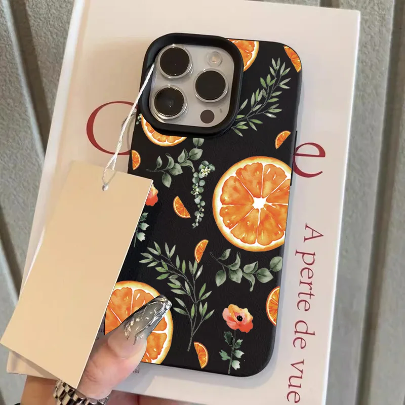 ตัวเลือกสินค้า เคส iPhone ส้มลิ้นจี่ นุ่มสบาย ป้องกันกระแทก