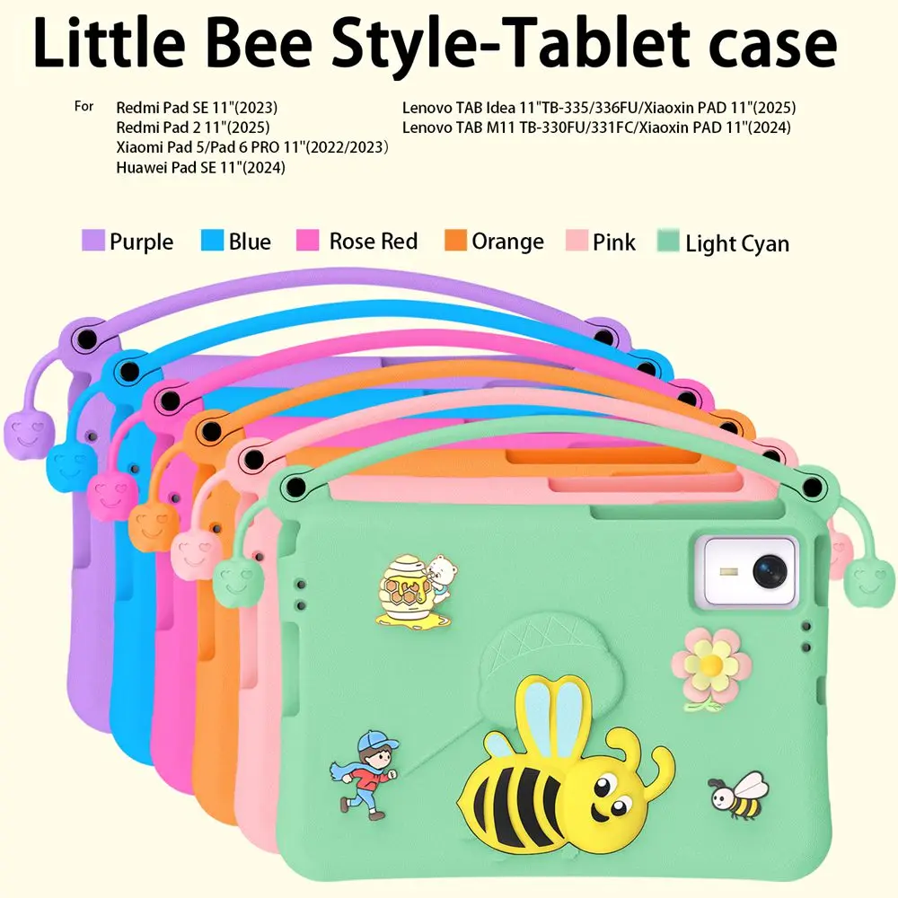 Children's Cute Bee EVA Protective Case
