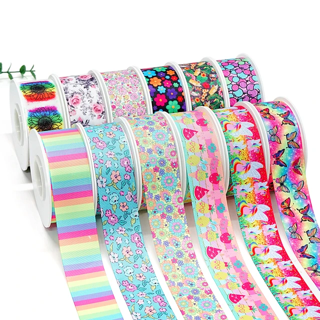 1.5 inch ribbon 38mm /LIMITED QUANTITY /You will receive 5 yards