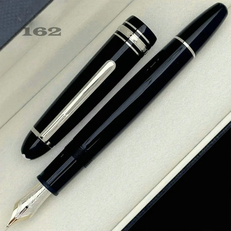 

Luxury MB 163/162/149 Piston Filling Classic Gel Pen Special Edition Resin Office Writing Ink Pens with Serial Number