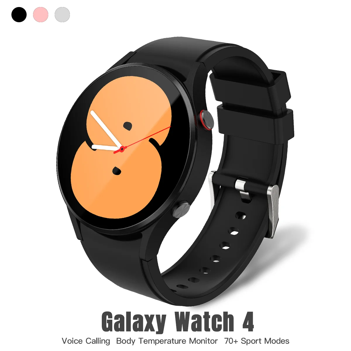 Relógios inteligentes masculino ips display personalizado dial voz chamando monitor de saúde 70 + modos esportes à prova dwaterproof água smartwatch para galaxy watch 4
