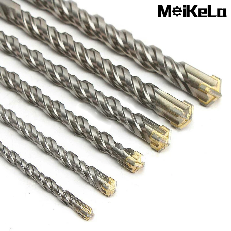 

160mm Electric Hammer Drill Bits Cross Type Tungsten Steel Alloy 5/6/8/10/12/14/16mm for Masonry Concrete Rock Stone