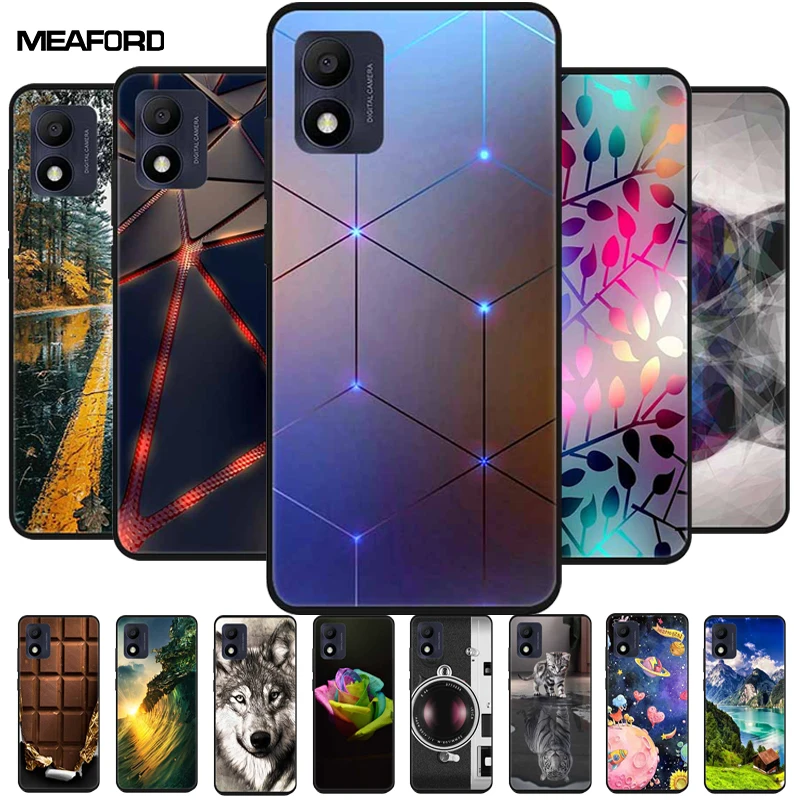 Per Alcatel 1B 2022 Custodie 5031D 5031A Fashion Soft Tpu Cover Posteriore In Silicone Per Alcatel 1B 2022 Custodia Per Telefono Paraurti 1 B 1B(2022)