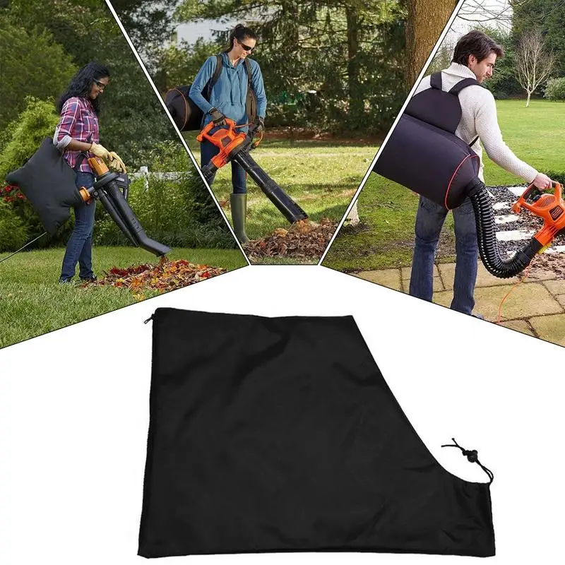Leaves Vacuum Bag Leaves Vacuum Blower Bag Blower Vacuum Bag Leaves Collection Bag For Rakes Home Garden Use Men Leaves Rakes 5