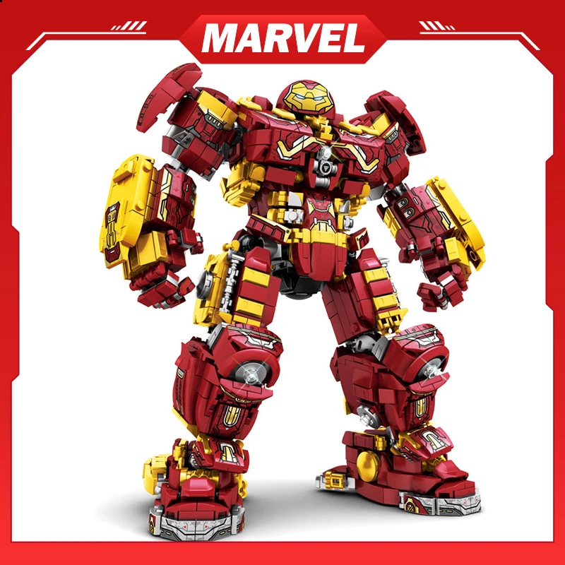 New Marvel Superheroes Tony Stark Building Blocks Toys Iron Man